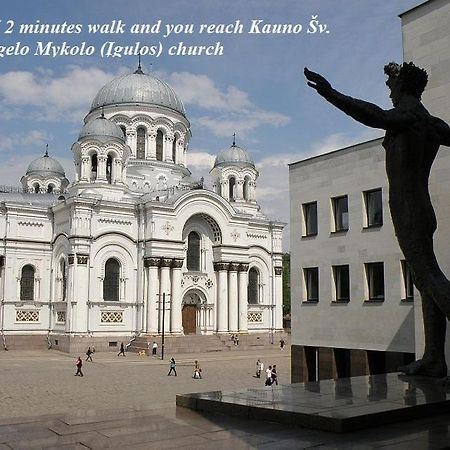 Apartamentai Kauno Centre Kaunas Exterior foto